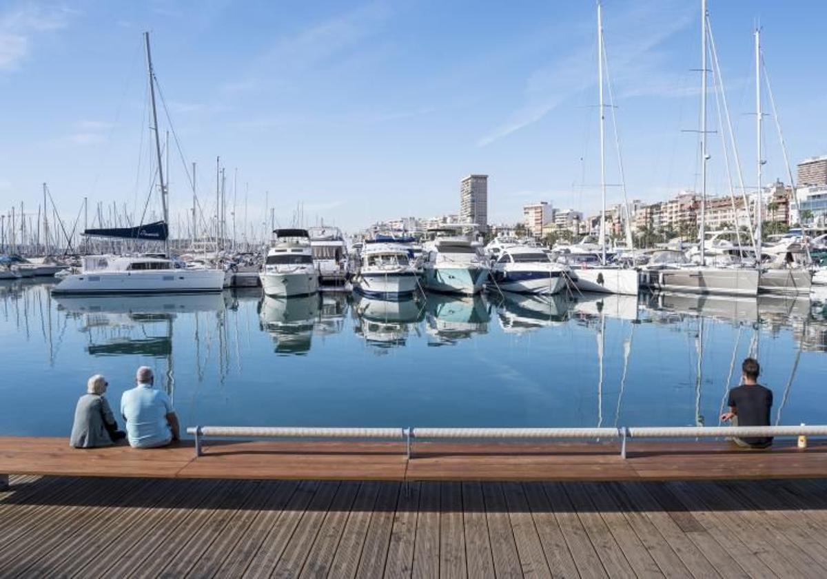 Alicante Port.