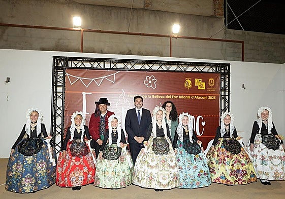 Las nuevas representantes infantiles.