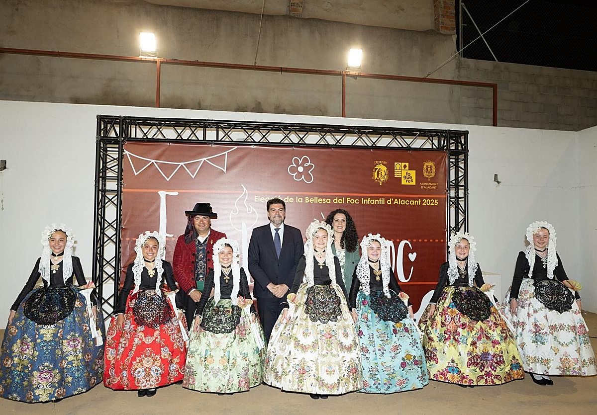 Las nuevas representantes infantiles.