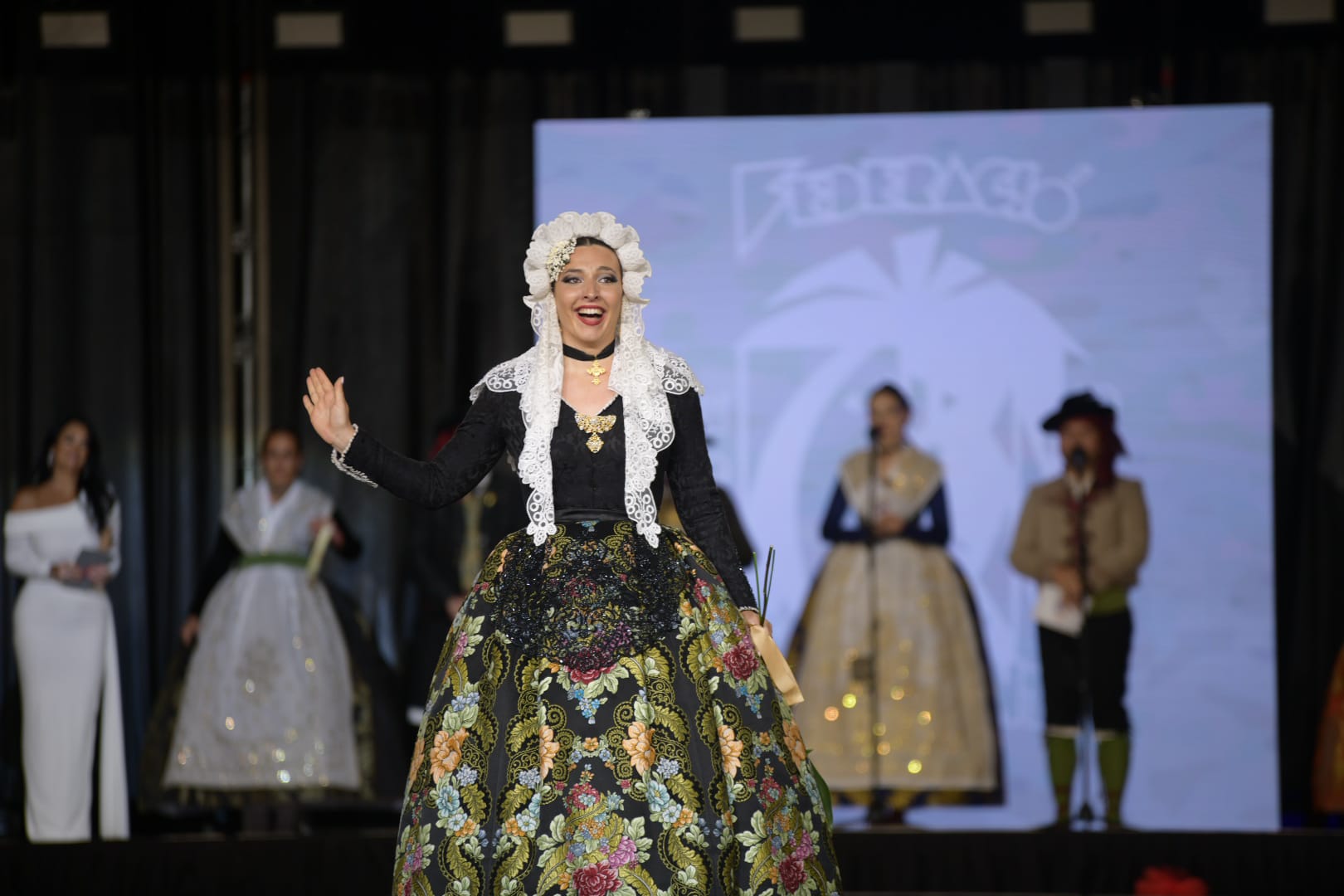Sale el nombre de María Carrión García, de la hoguera Carolinas Altas.