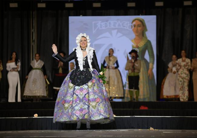 Claudia Aroca Mira, dama d'honor de la bellea del foc.