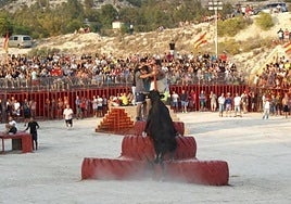 Parcela donde se celebra la vaquilla del Moralet.