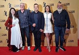 Ana Fernández, Luis Ivars, Vicente Seva, Adriana Ugarte y Paco Delgado.