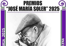 Cartel de los Premios de Investigación e Iniciación a la Investigación José María Soler 2025.