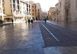 Plaza del Congreso Eucarístico de Elche.
