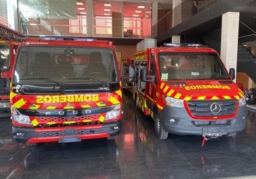 Continúan las inversiones para los bomberos de Alicante: llegan cuatro nuevos camiones
