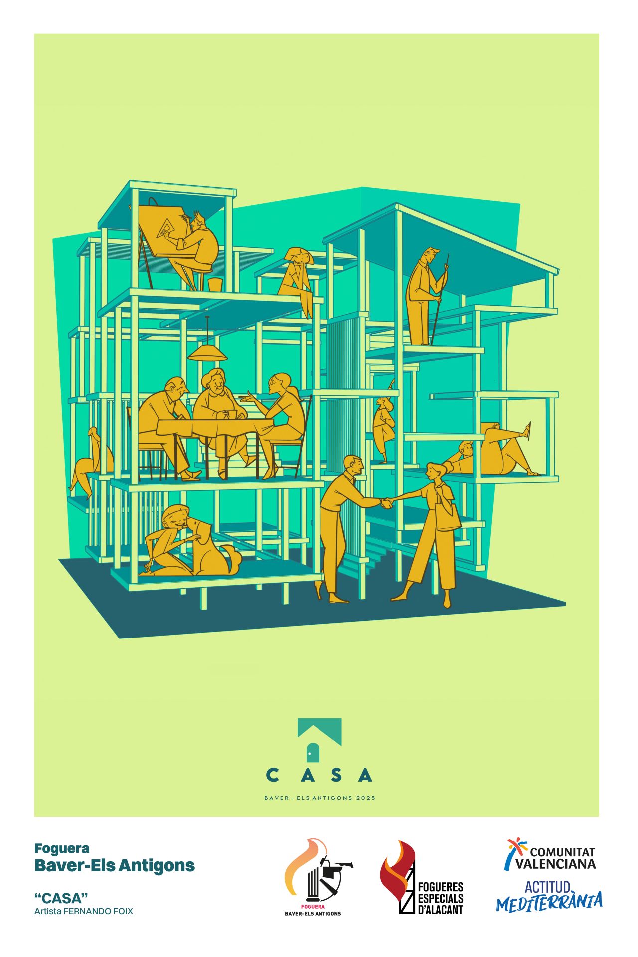 Así lucen los bocetos de las hogueras especiales infantiles