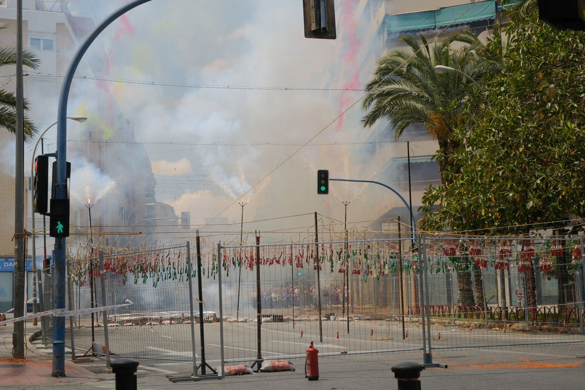 La mascletà de este domingo, en imágenes