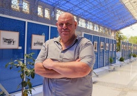 David Calle, comisario de la exposición 'Paisajes urbanos compartidos: Orán y Alicante'.