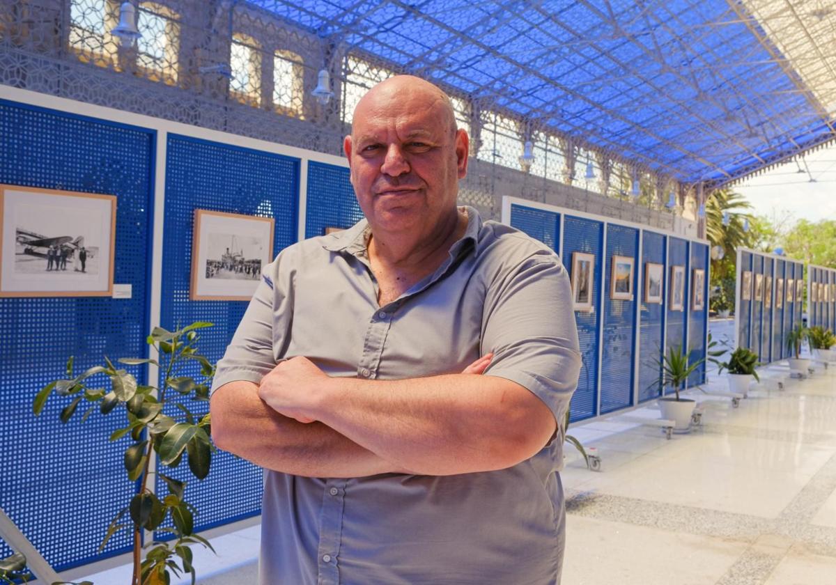 David Calle, comisario de la exposición 'Paisajes urbanos compartidos: Orán y Alicante'.