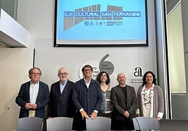 Presentación del 'Eje Cultural San Fernando'.