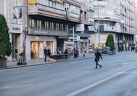 Avenida Maisonnave, uno de los principales calles comerciales de Alicante.
