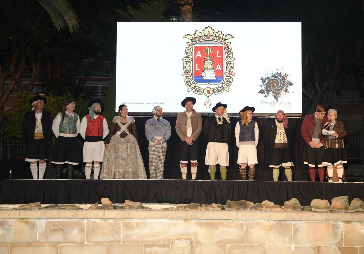Presidentes de les fogueres de categoría especial.