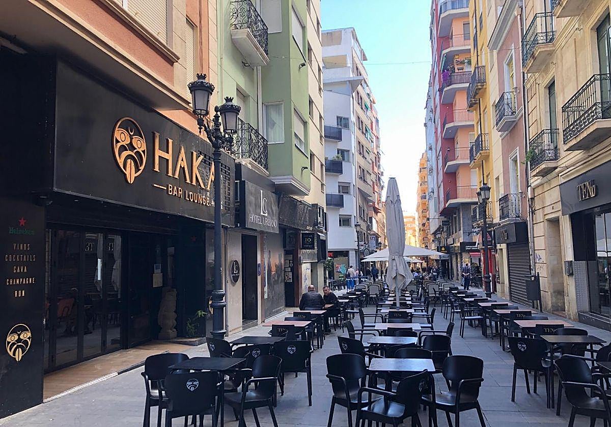 Antiguo hotel Rialto de Alicante.