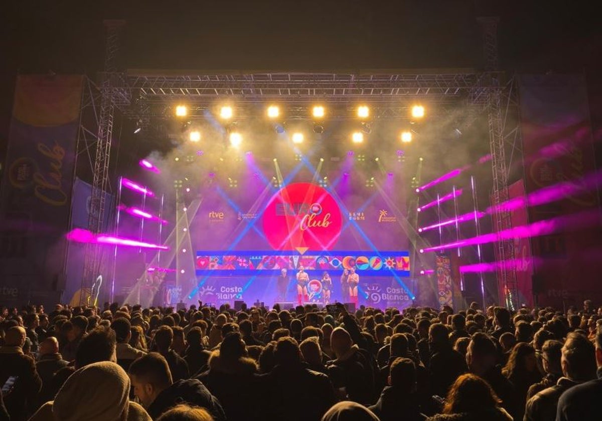 Imagen del Euroclub de 2024, todavía en su antigua ubicación