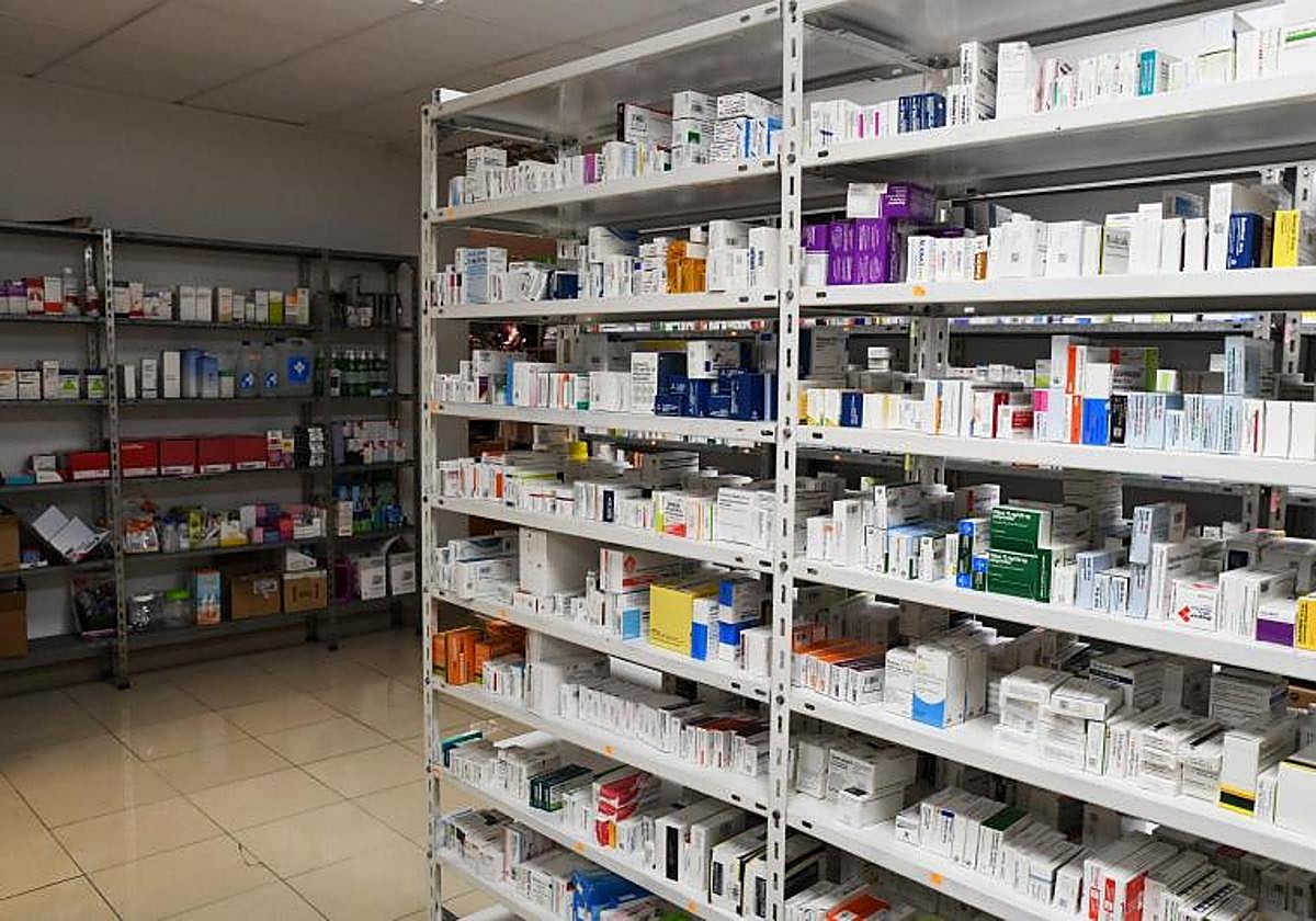 Almacén de fármacos en Alicante.
