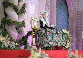 Valentina Tárraga, bellea del foc infantil 2025 de Alicante.