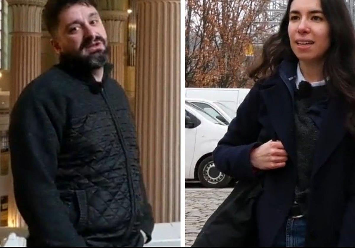 Dos de los guías de Sajonia en el programa.