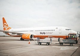 Avión de la aerolínea.