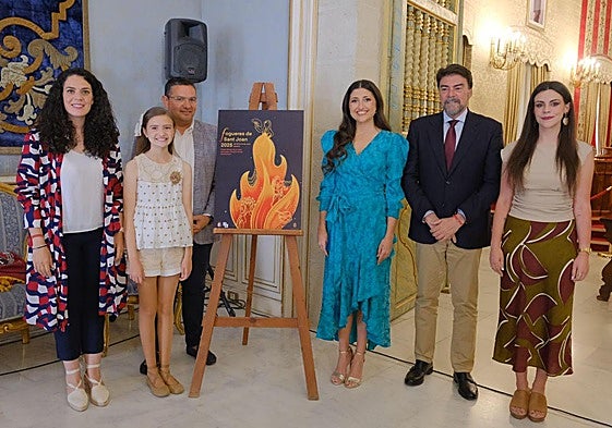 Cartel de las Hogueras de Alicante 2025.