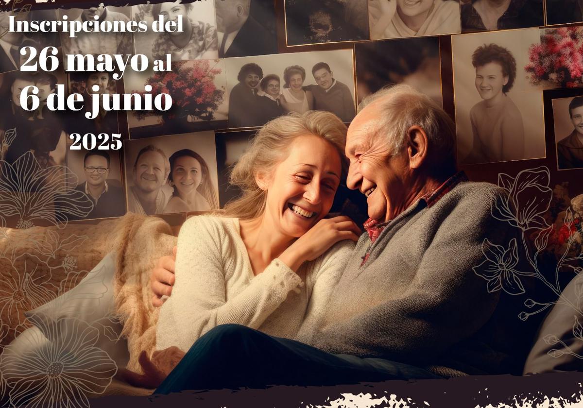 Poster for the tribute to Elche's residents aged 90 and above.