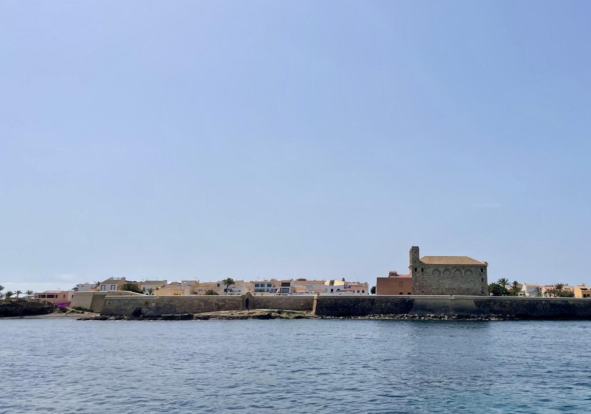 Panoramic view of Tabarca island, in an archive image.
