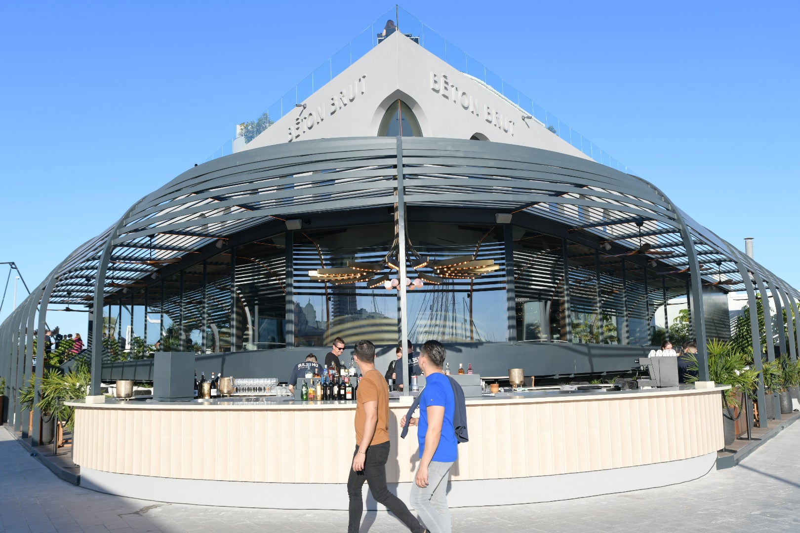 El estreno de Béton Brut, en imágenes