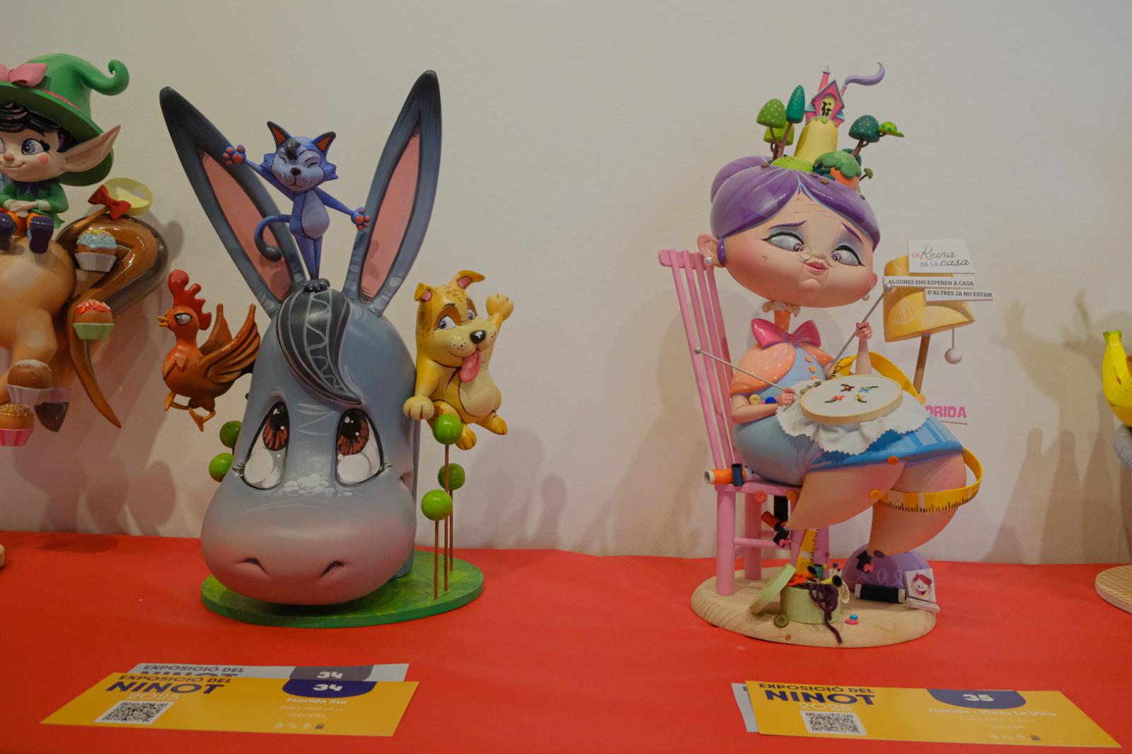 Estos son los ninots infantiles de la exposición de las Hogueras de Alicante