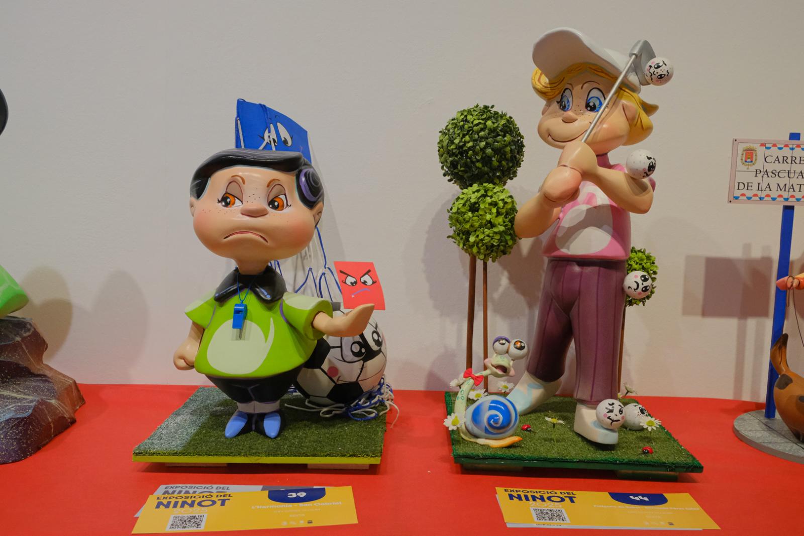 Estos son los ninots infantiles de la exposición de las Hogueras de Alicante