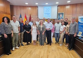 Encuentro para anunciar los actos del 30 aniversario de CREAMA.