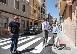 Visita al barrio del equipo de Gobierno.