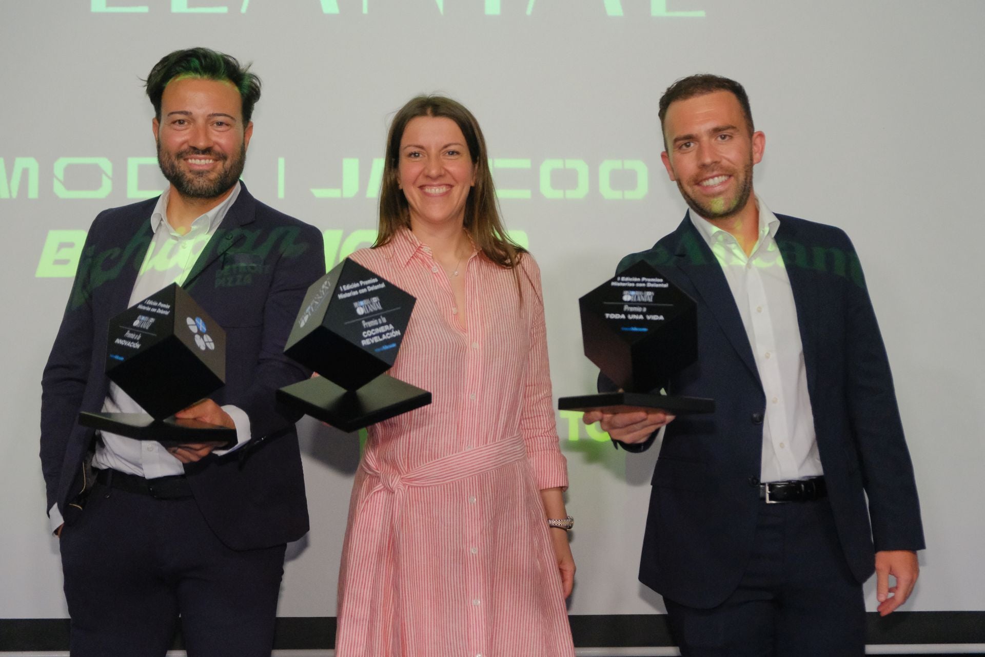 Premiados en la primera edición de 'Historias con Delantal'.