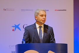 Vicente Vallés durante su ponencia.