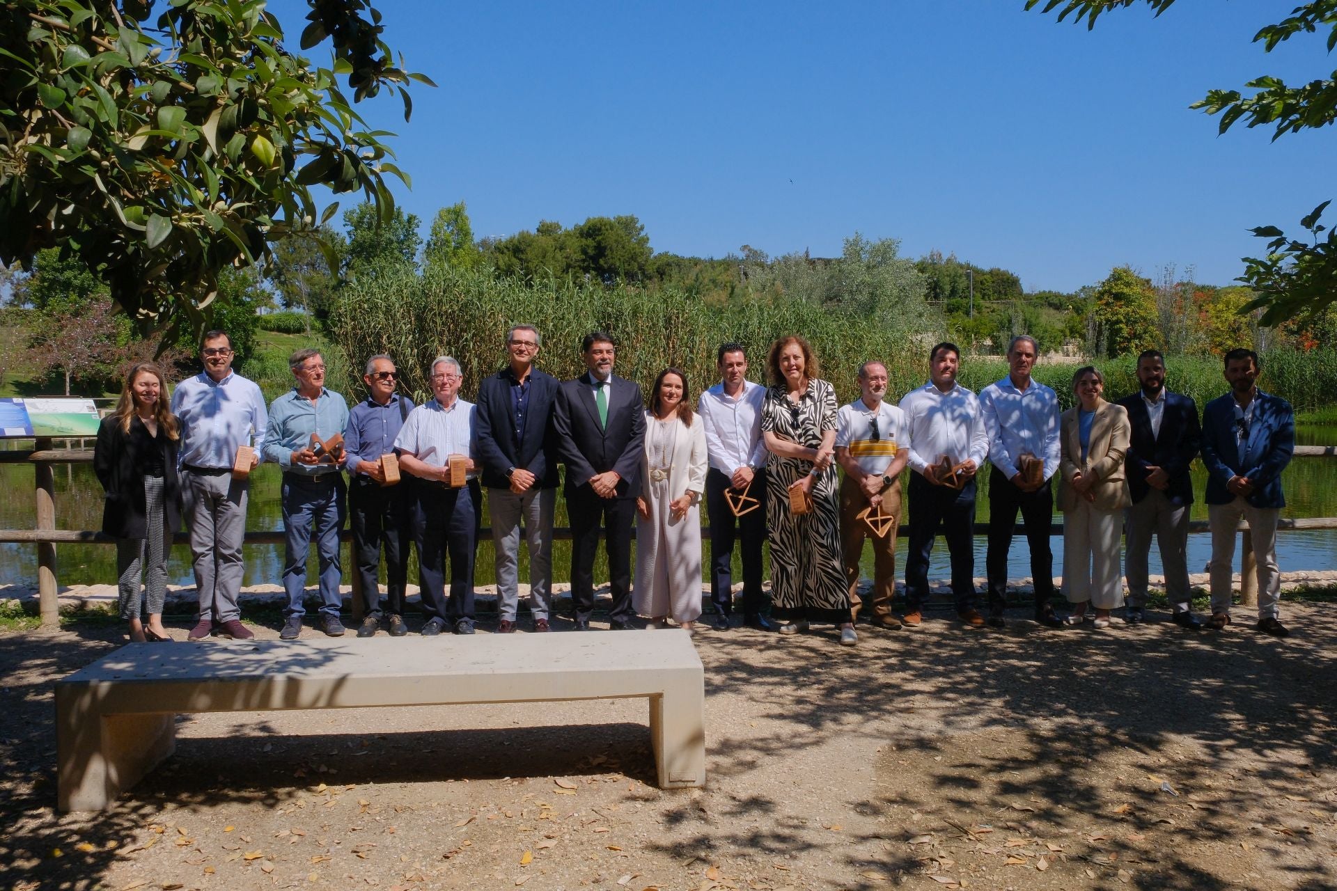 Alicante reconoce a los creadores del parque inundable de La Marjal