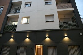 Bloque de apartamentos turísticos en Alicante.