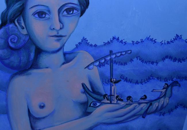 Reinterpretation of the myth of Ulysses, by Sómnica Bernabeu.
