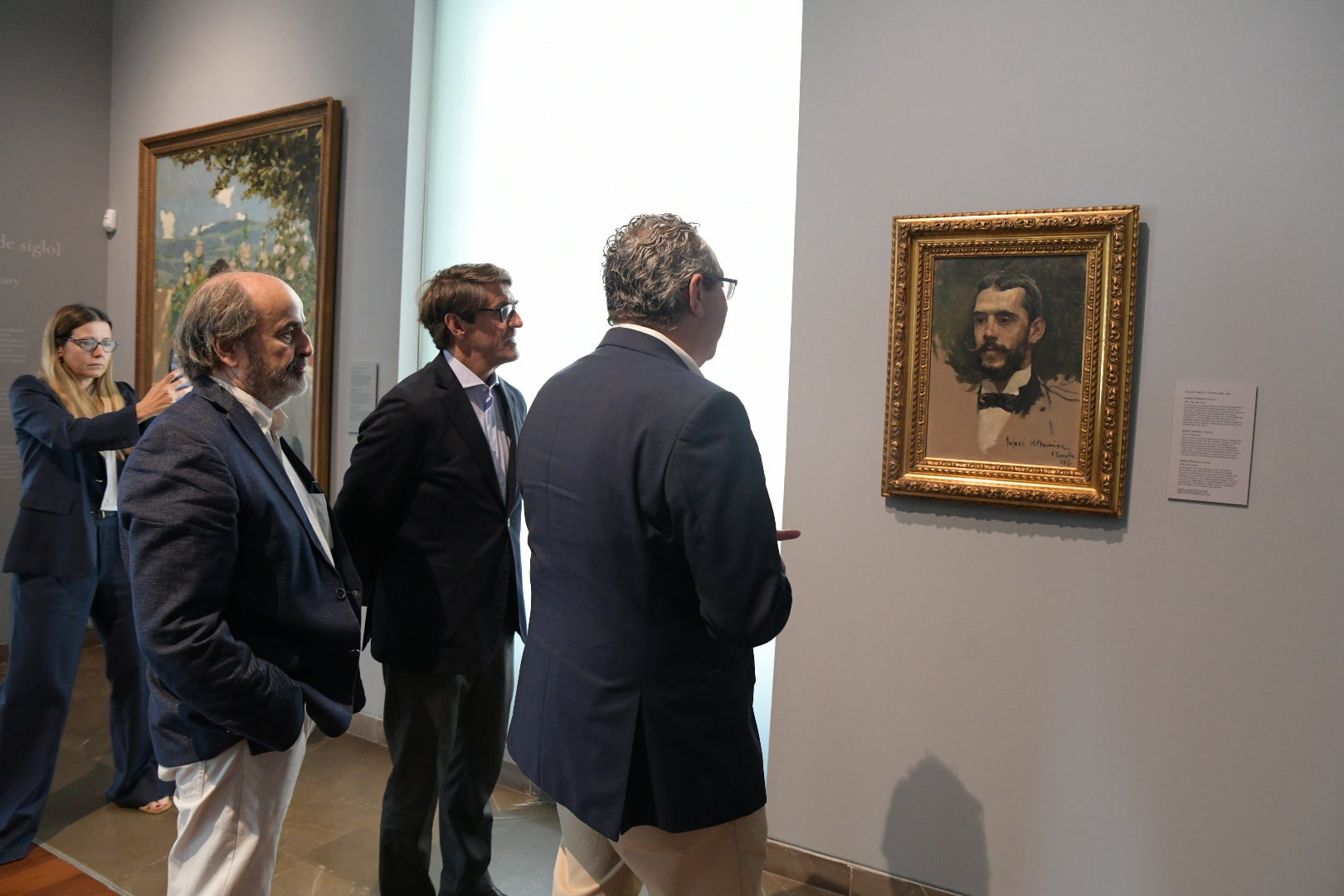 El retrato de Altamira pintado por Sorolla, en Alicante tras más de un siglo de historia