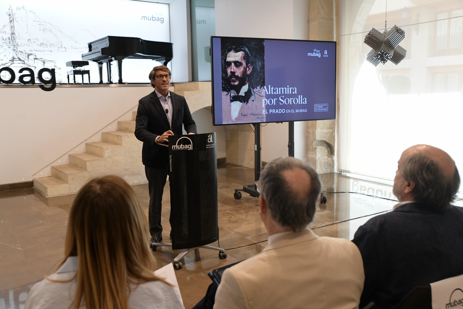 El retrato de Altamira pintado por Sorolla, en Alicante tras más de un siglo de historia