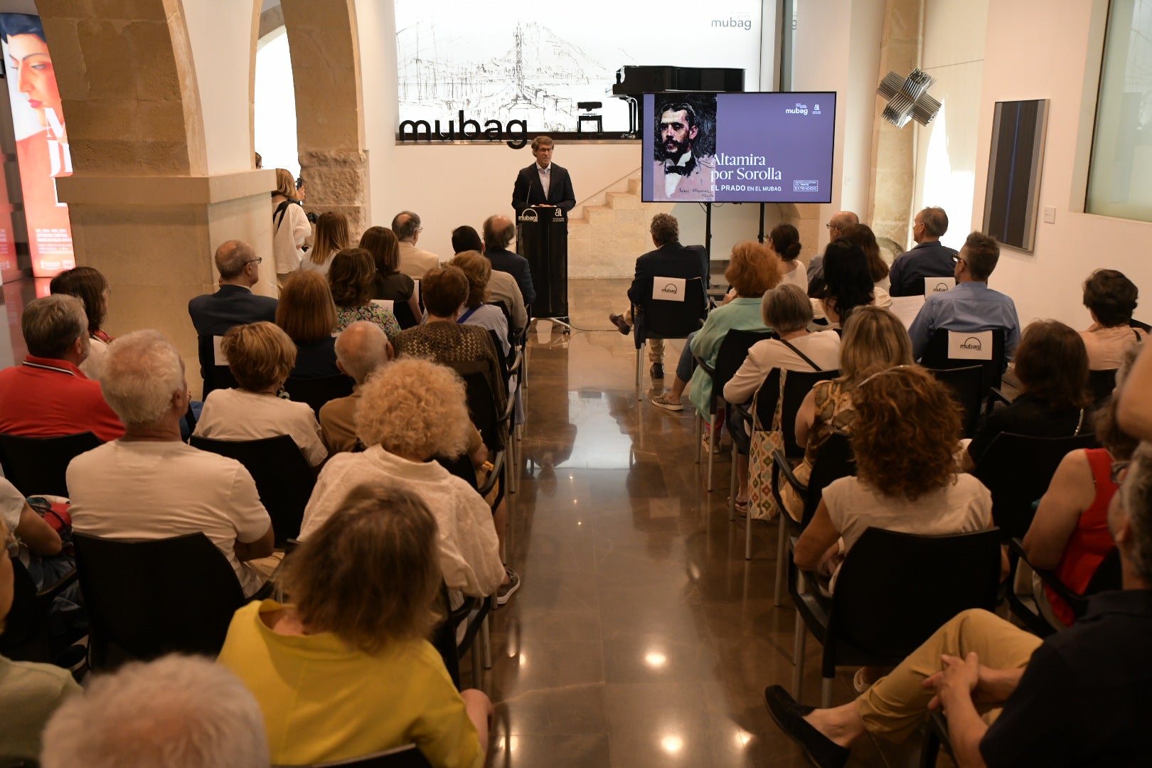 El retrato de Altamira pintado por Sorolla, en Alicante tras más de un siglo de historia