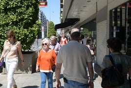 Turistas en el centro de Alicante.