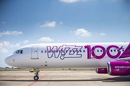 Avión de Wizz Air.