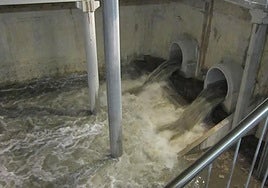 Tanque antitormentas de San Gabriel.