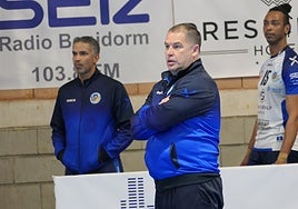 Adriano Lamb durante un partido de la pasada temporada