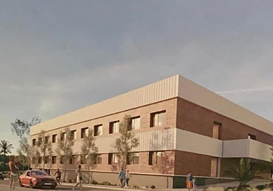 Así lucirá el futuro centro de salud.