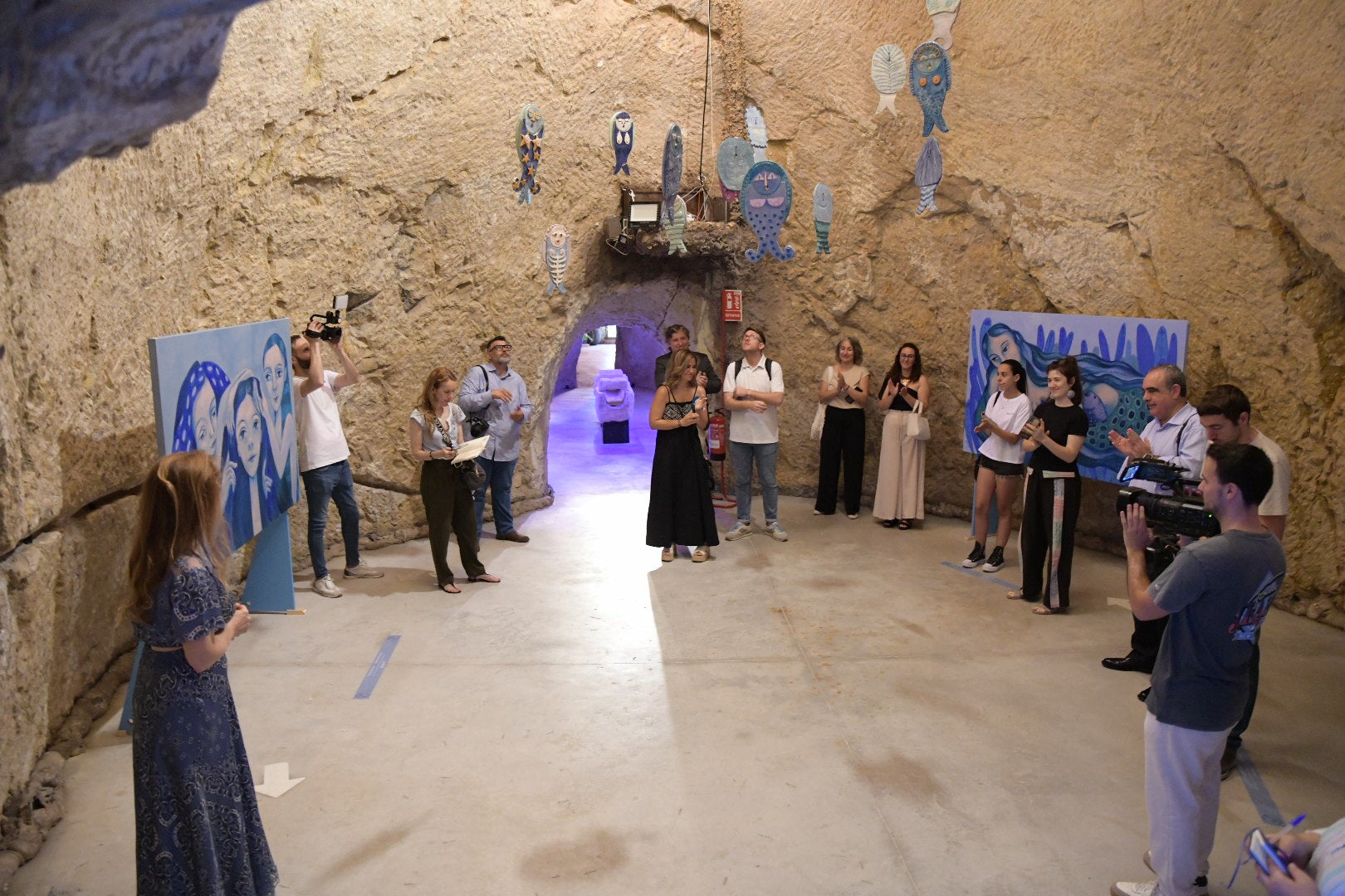 Así es la exposición 'Cantos de sirena' de Sómnica Bernabeu