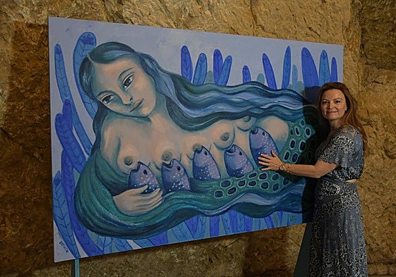 Sómnica Bernabeu inaugura 'Cantos de sirena'.