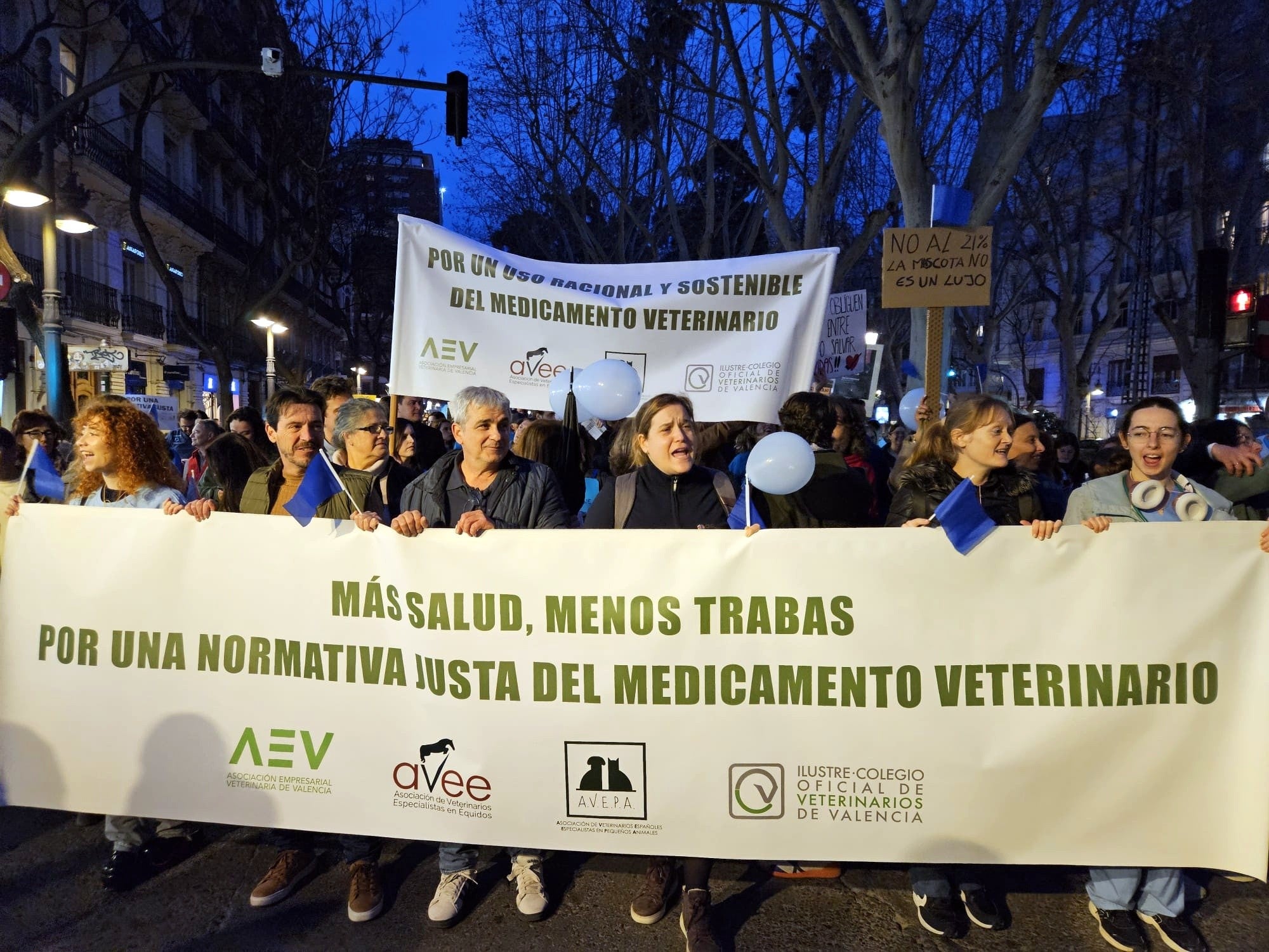 Veterinary Protest March in Valencia This Sunday