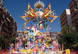 Hoguera Florida Portazgo 2025.