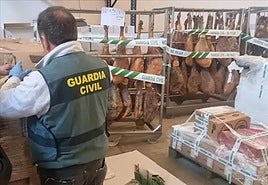 Operativo contra la falsificación de alimentos.
