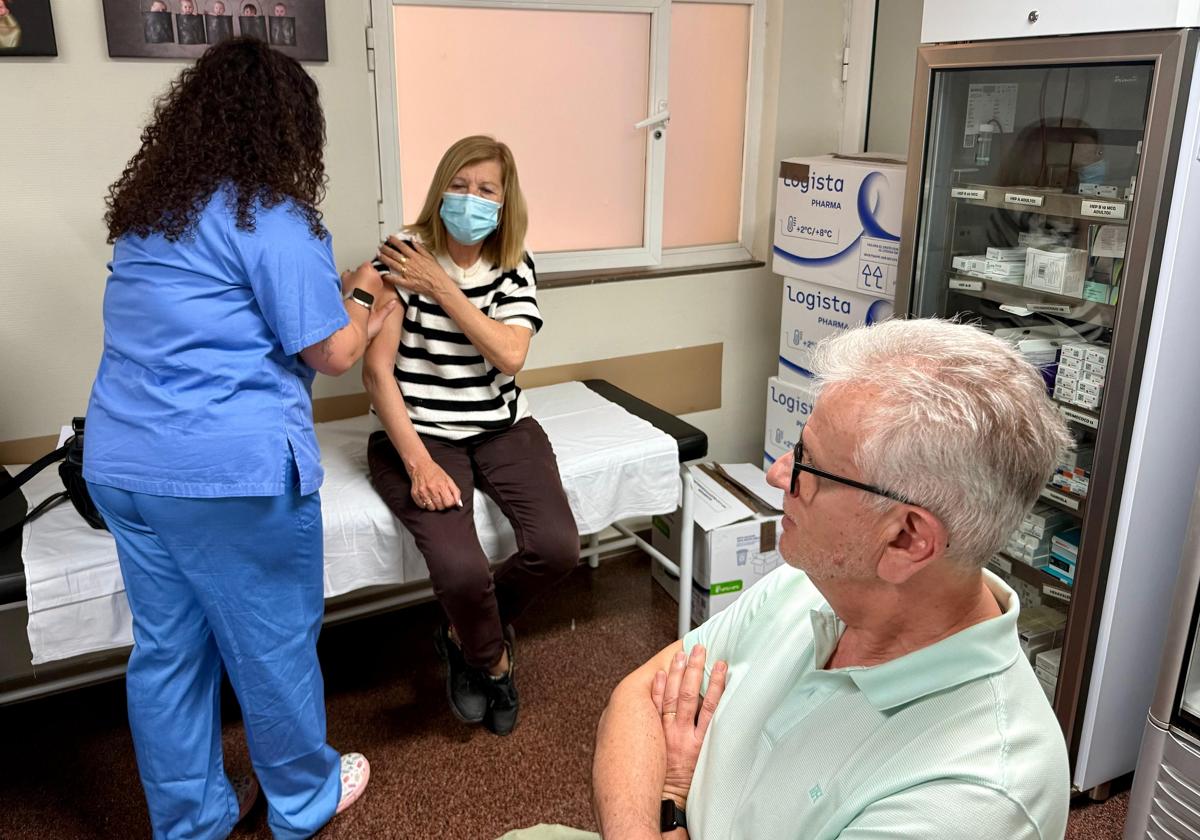 International Vaccination Centre at the Doctor Balmis General University Hospital in Alicante.